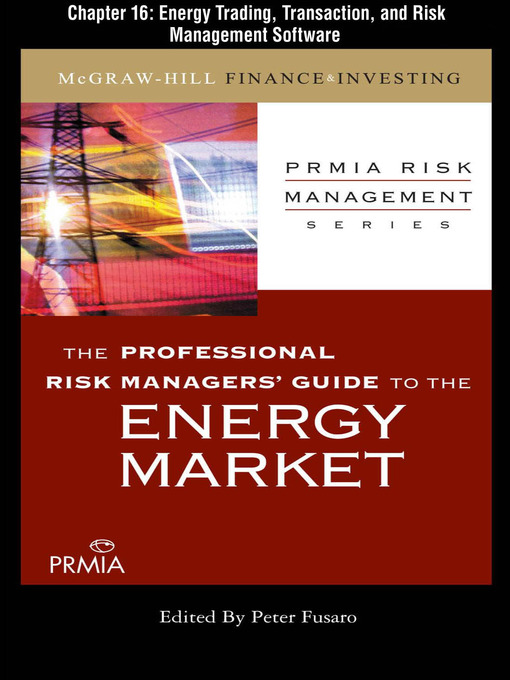 Cover image for Energy Trading, Transaction and Risk Management Software